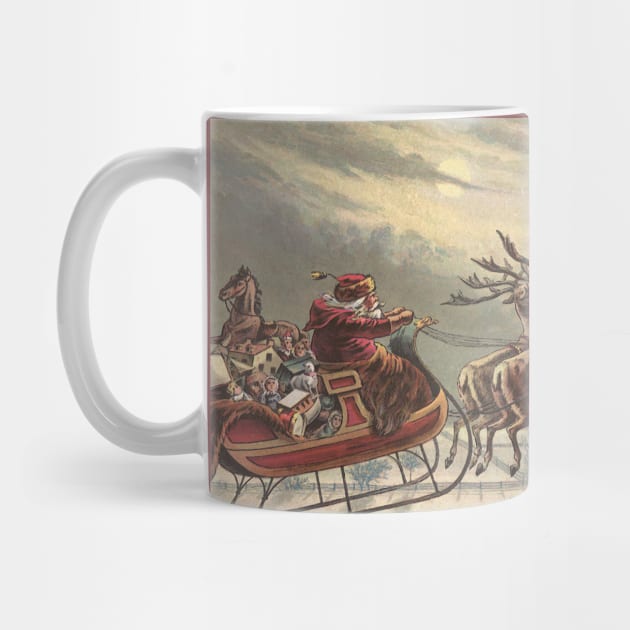 Victorian Christmas Santa Claus by MasterpieceCafe